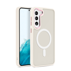 Samsung Galaxy S23 Funda Magnética Skin de la Serie Armor, Suave, Fina y Antigolpes