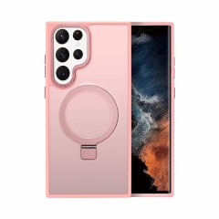 Samsung Galaxy Funda Magnética Skin con Soporte de la Serie Regal, Soporte Bidireccional, Fina, Antigolpes