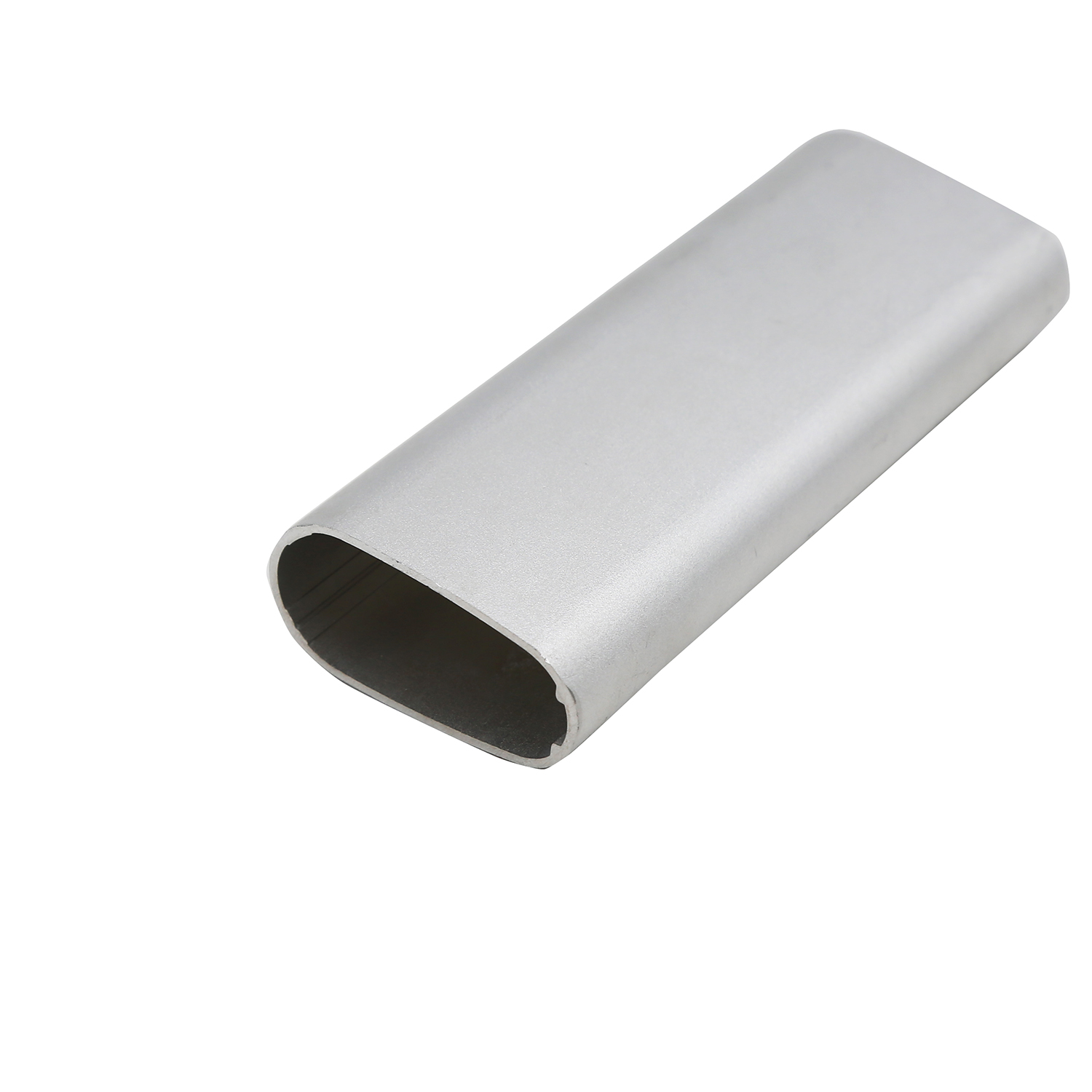 Perfil de extrusión de aluminio para tubo industrial.