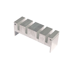Profilo estruso in alluminio per dissipatore di calore/radiatore