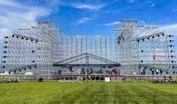 Large Outdoor Aluminum Concert Layer Truss&Stage
