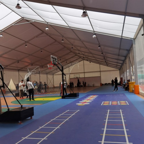 Large Tent for Basketball Court
