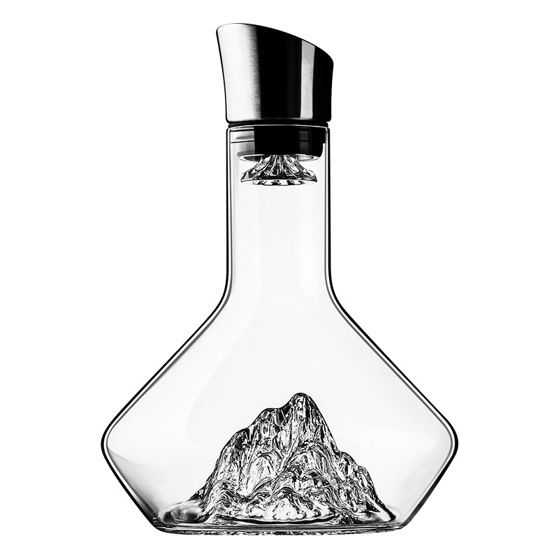 Glass Decanter With Stopper