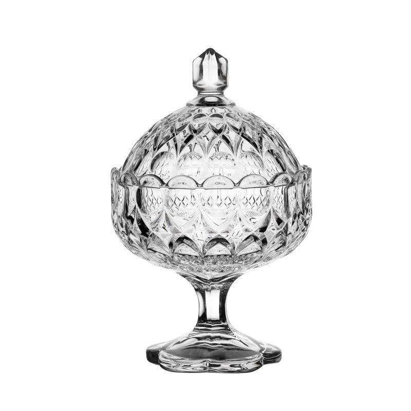 Glass Sweet Jar With Lid