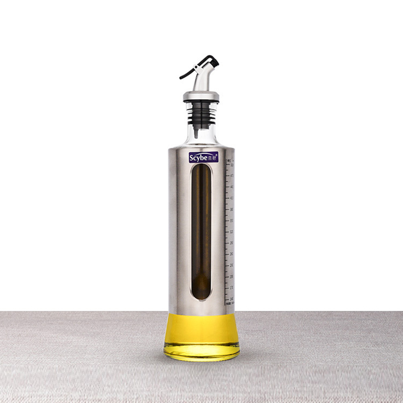 Glass cooking oil dispenser