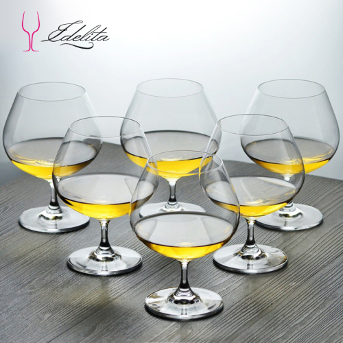 Crystal brandy snifter