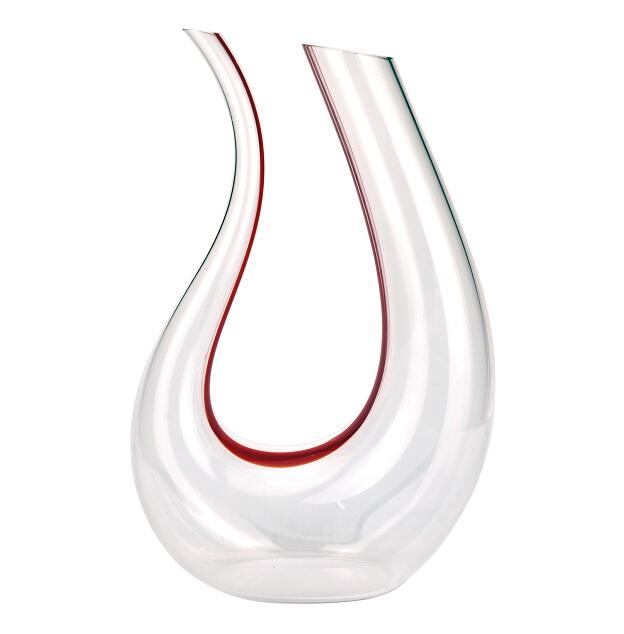 Glass wine decanter