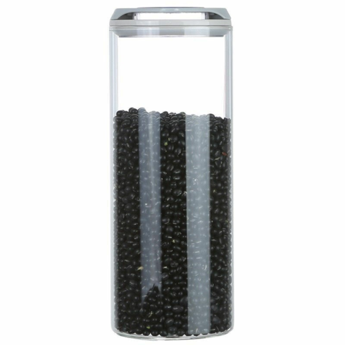 Glass food storage jars