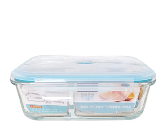 High Borosilicate Glass Food Containers With Lids