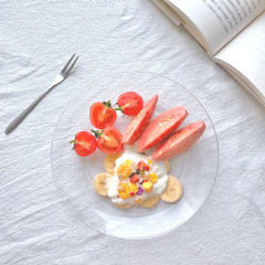 Tempered glass fruit plates