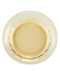 Amber depression glass plates