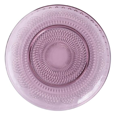Depression glass serving platter