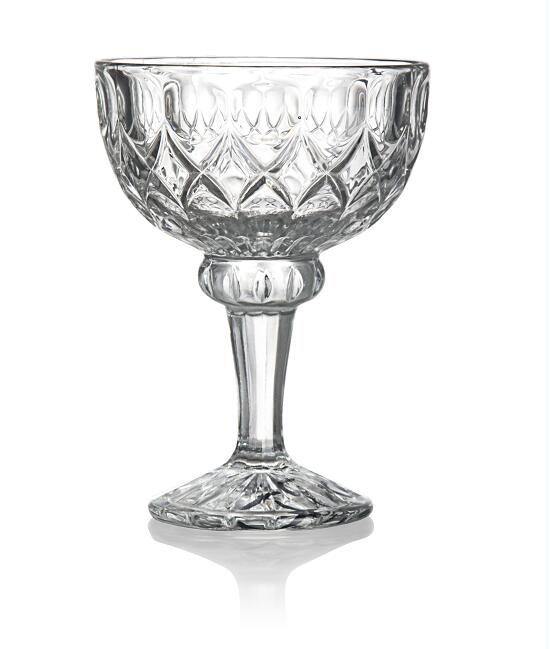 Long stem wine glasses