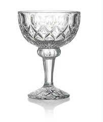 Long stem wine glasses