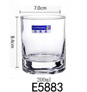 Bathroom drinking glass