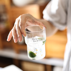 Milk glass cups