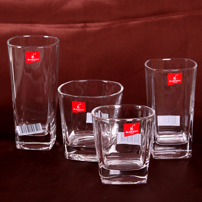 Square shot glasses bulk