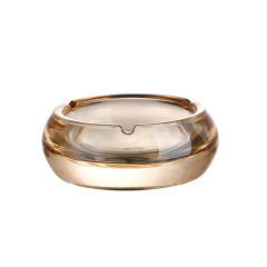 Glass ashtray round