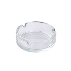 Small round crystal ashtray for star hotel