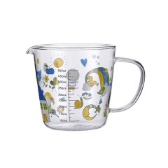 Borosilicate glass measuring cup