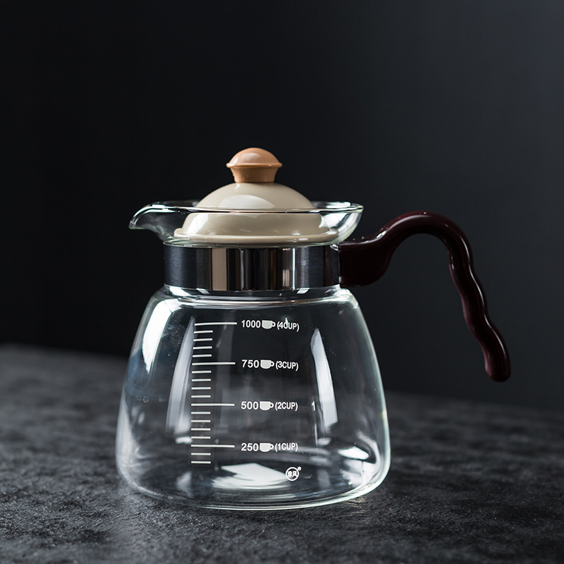 Borosilicate glass tea pots
