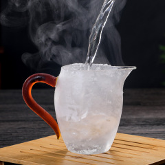 Borosilicate fair glass for tea