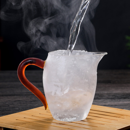 Borosilicate fair glass for tea