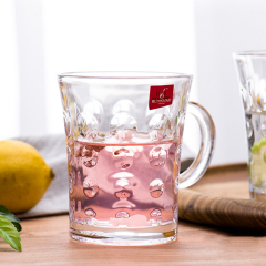 Hxglass Wholesale Customized lead free Beer Drinking Glass Juice Tea Drink Cup
