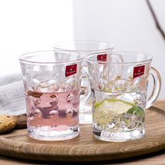 Hxglass Wholesale Customized lead free Beer Drinking Glass Juice Tea Drink Cup