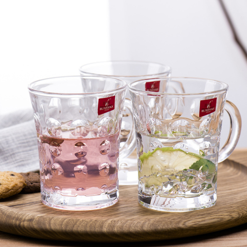 Hxglass Wholesale Customized lead free Beer Drinking Glass Juice Tea Drink Cup