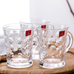 Hxglass Wholesale Customized lead free Beer Drinking Glass Juice Tea Drink Cup