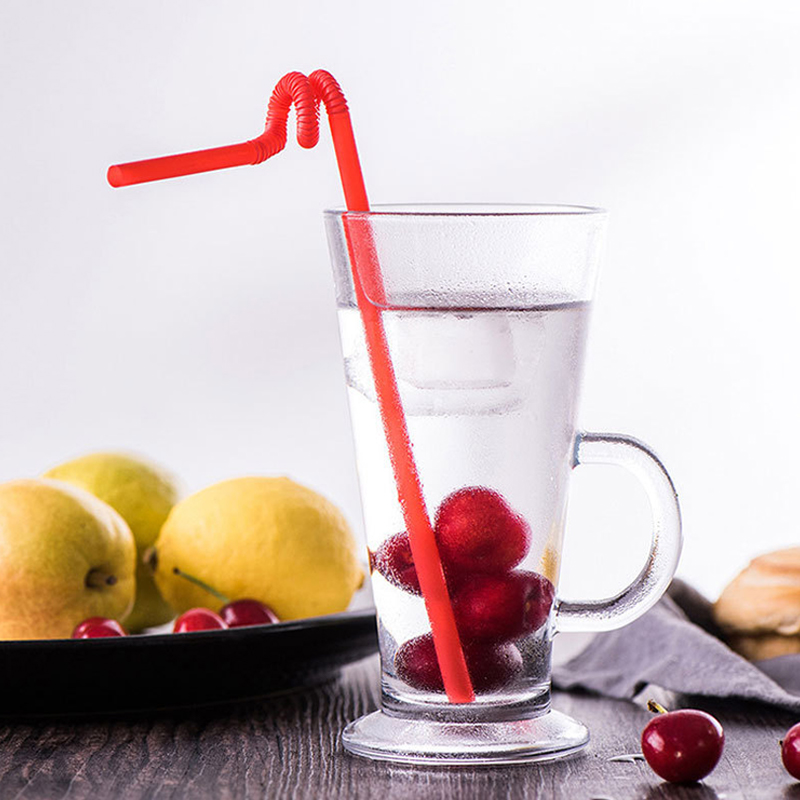 Hxglass Wholesale hotel bar use glass mug for Soda Beverages milk tea cup Creative Glass Cups With Handles