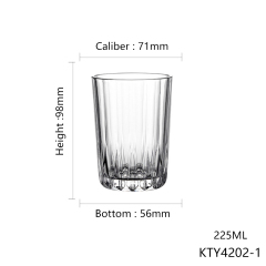Hxglass glassware ins style 300ml 225ml water milk juice wine glass cup wholesale