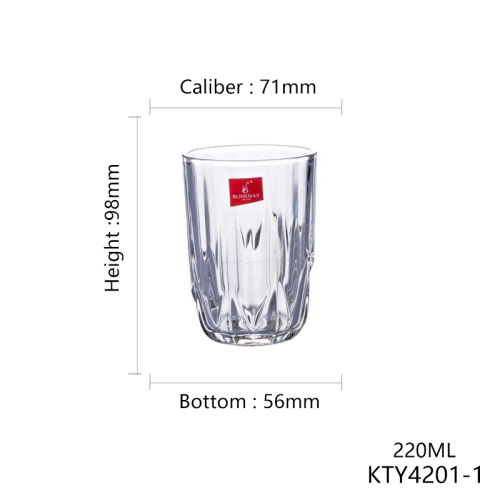 Hxglass glassware ins style 330ml 220ml water milk juice wine glass cup