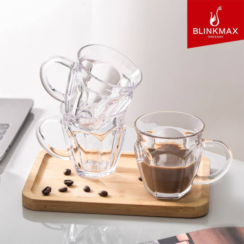 hxglass glassware 180ml 220ml custom logo glass cup for coffee water glass tumber wholesale