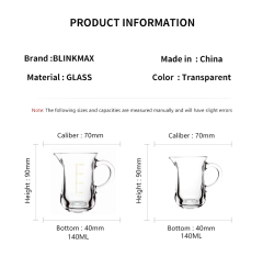 Hxglass Portable White Wine Dispenser 125ml Wine Dispenser Decanter Wine Flagon Carafe Frascos De Vidrio