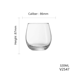 Luminarc Stock Hotsale Glass Jars Custom Color 8 10 12 OZ Candle Glasses for Christmas Occasions Wholesale Price