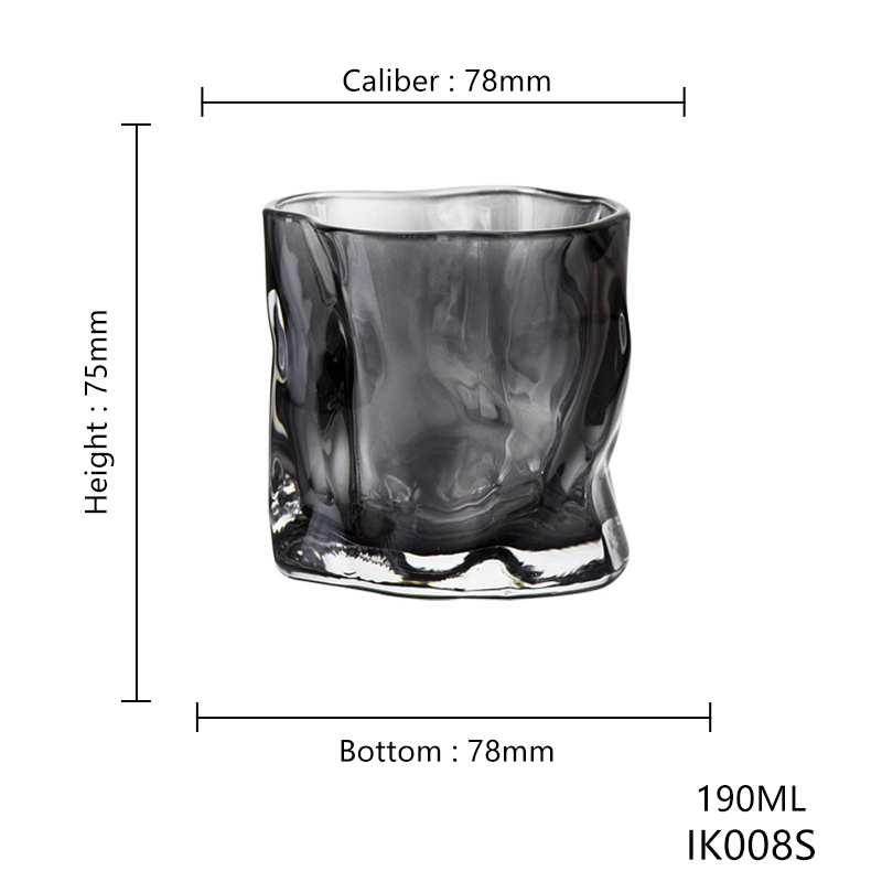 INS Hotsell 6.5oz Amber Iridescent Glass Crystal Candle Holder Home Decor Easter Instock Gold Candle Vessel Jar Best Seller