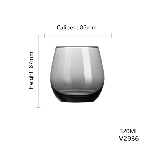 Luminarc Stock Hotsale Glass Jars Custom Color 8 10 12 OZ Candle Glasses for Christmas Occasions Wholesale Price