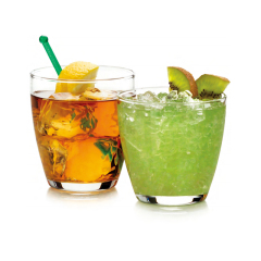 Original Libbey EMBASSY TUMBLERS 310ml 370ml glass cup decal logo