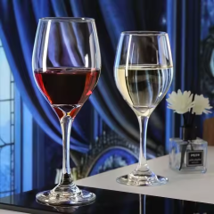 Libbey galaxy star white wine glass goblet custom logo acceptable