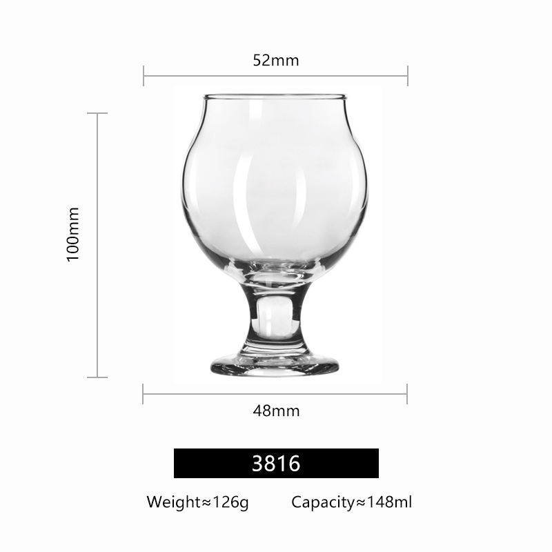 Libbey BELGIAN BEER 5oz 13oz 16oz beer goblet custom logo