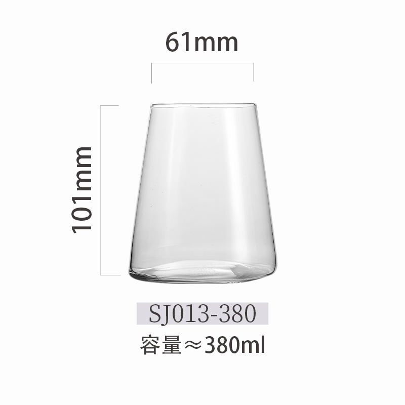 custom logo crystal red wine glass Volga style 230ml 380ml 400ml 520ml champagne glass goblet