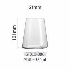custom logo crystal red wine glass Volga style 230ml 380ml 400ml 520ml champagne glass goblet