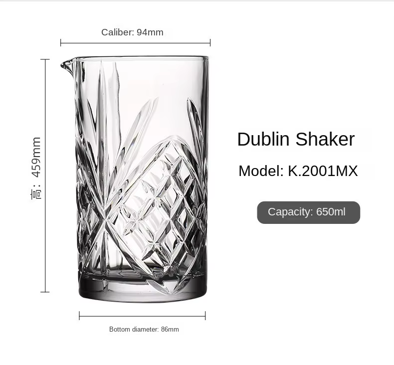 Wholesale whiskey cocktail decanter Transparent for barware wine Dispenser