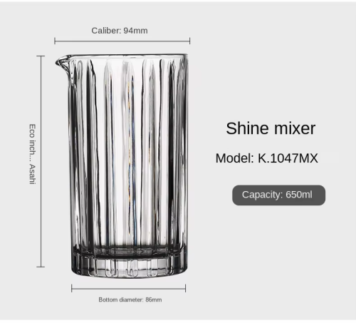 Wholesale whiskey cocktail decanter Transparent for barware wine Dispenser
