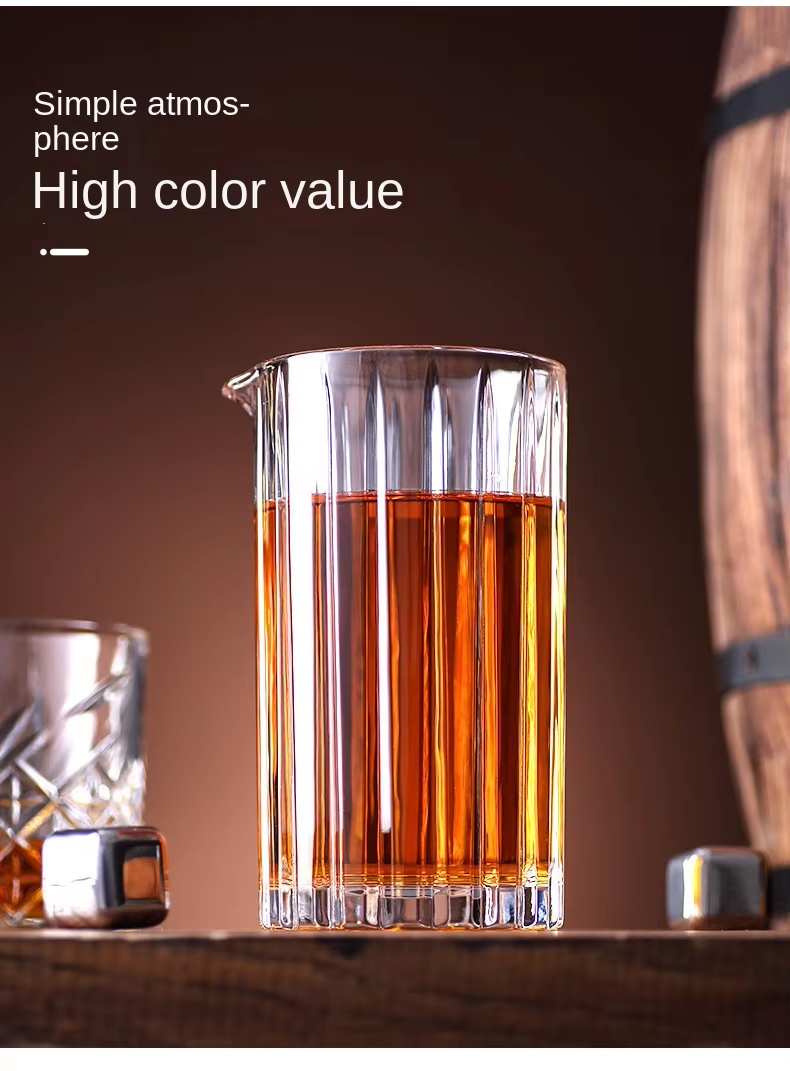 Wholesale whiskey cocktail decanter Transparent for barware wine Dispenser