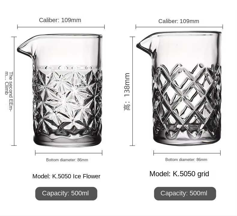 Wholesale whiskey cocktail decanter Transparent for barware wine Dispenser