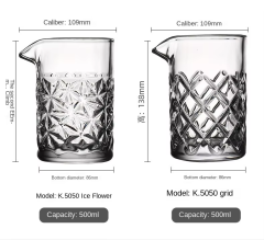 Wholesale whiskey cocktail decanter Transparent for barware wine Dispenser