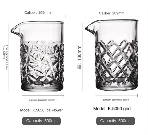 Wholesale whiskey cocktail decanter Transparent for barware wine Dispenser